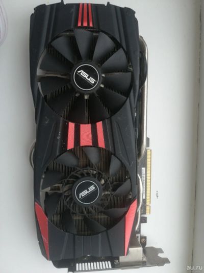 Лот: 17605311. Фото: 1. Asus R9 280x 3gb. Видеокарты