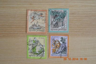 Лот: 4682253. Фото: 1. Марки Австрии 1997, 1999г. Былины... Марки