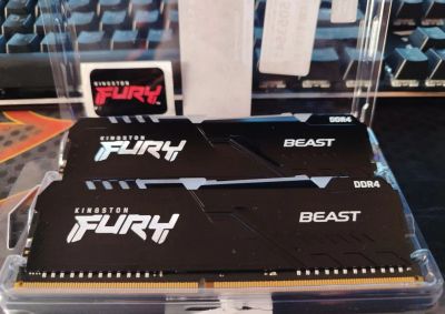Лот: 24620378. Фото: 1. Оперативная память Kingston fury... Оперативная память