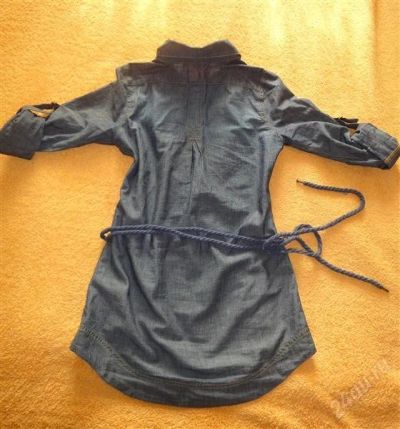 Лот: 993361. Фото: 1. Джинсовая туника Pull & Bear... Футболки, топы и майки