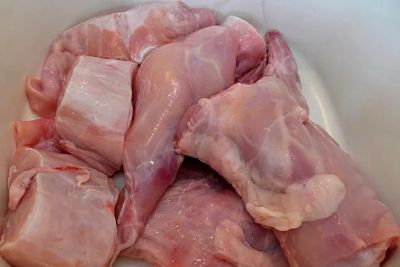 Лот: 12645472. Фото: 1. Мясо кролика деревенское. Мясо, птица, яйцо