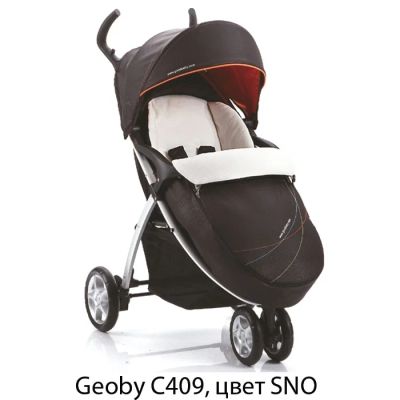 Лот: 2984548. Фото: 1. Коляска Geoby прогулочная с утепленным... Коляски