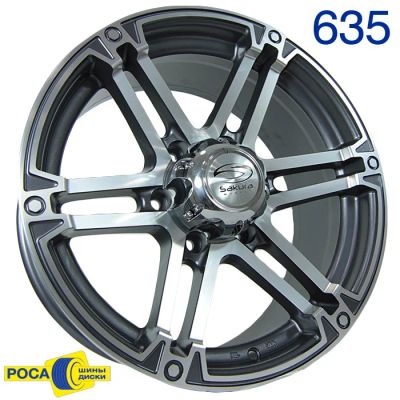 Лот: 4120924. Фото: 1. Комплект дисков Sakura Wheels... Диски