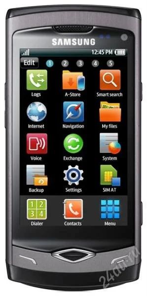 Лот: 748475. Фото: 1. Samsung SGH-S8500 Wave. Кнопочные мобильные телефоны