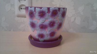 Лот: 8610304. Фото: 1. Горшки для цветов 3. Кашпо, горшки, вазоны для цветов
