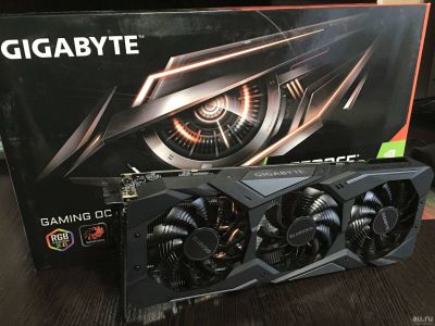 Лот: 17408283. Фото: 1. Видеокарта gigabyte GeForce RTX... Видеокарты