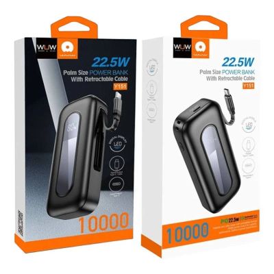 Лот: 25795144. Фото: 1. POWER BANK WUW Y151 10000mAh PD... Внешние, портативные аккумуляторы для смартфонов (Power bank)