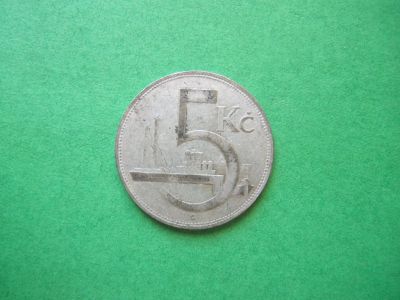 Лот: 19530283. Фото: 1. Чехословакия 5 крон 1930 г. серебро... Европа