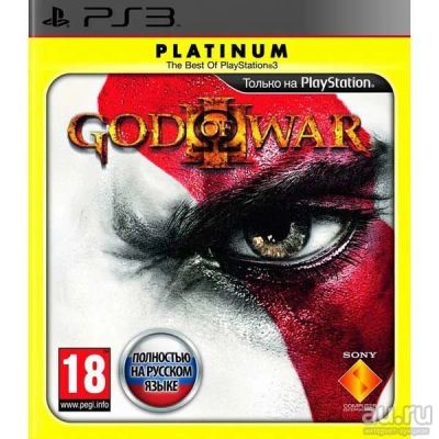 Лот: 12734756. Фото: 1. Игра God of war 3 platinum, диск... Игры для консолей