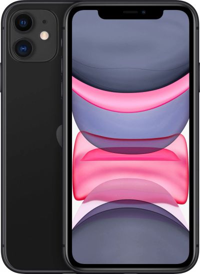 Лот: 16294705. Фото: 1. Iphone 11 64 gb Black Новый Оригинал... Смартфоны