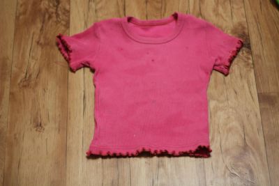 Лот: 5322650. Фото: 1. Футболка ярко розовая. Футболки, поло, топы, лонгсливы