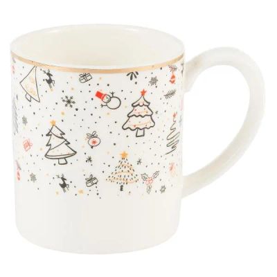 Лот: 24597452. Фото: 1. Кружка Gipfel Christmas, 350 мл... Кружки, стаканы, бокалы