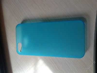 Лот: 2698607. Фото: 1. Чехол Iphone 5 голубой!. Чехлы, бамперы