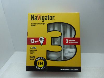 Лот: 25126004. Фото: 1. Набор энергосберегающих ламп Navigator... Лампочки