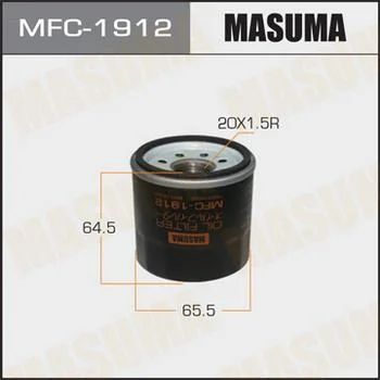 Лот: 11287377. Фото: 1. Фильтр масляный Masuma (vic C-901... Расходные материалы