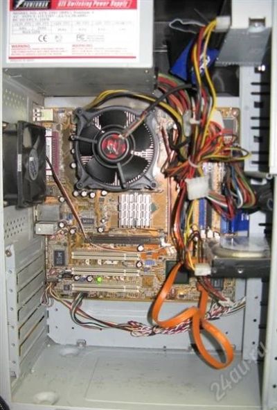 Лот: 1303725. Фото: 1. Системный блок Socket 775 (Cel... Компьютеры в сборе