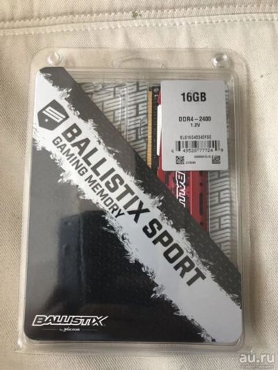 Лот: 13775870. Фото: 1. Оперативная память Ballistix BLS16G4D240FSE... Оперативная память