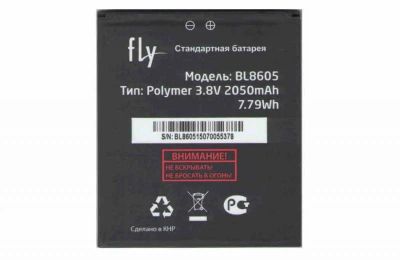Лот: 12096591. Фото: 1. батарея bl8605 (Fly FS502 Cirrus... Аккумуляторы