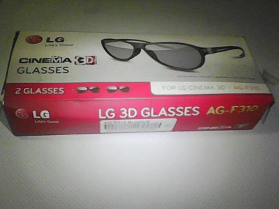 Лот: 15000647. Фото: 1. 3D очки AG-F310 к телевизору LG. 3D-очки