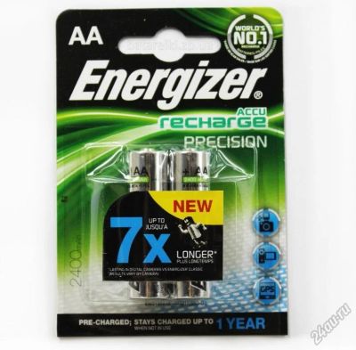 Лот: 5548521. Фото: 1. Аккумулятор AA Energizer 2400... Аккумуляторы, зарядные