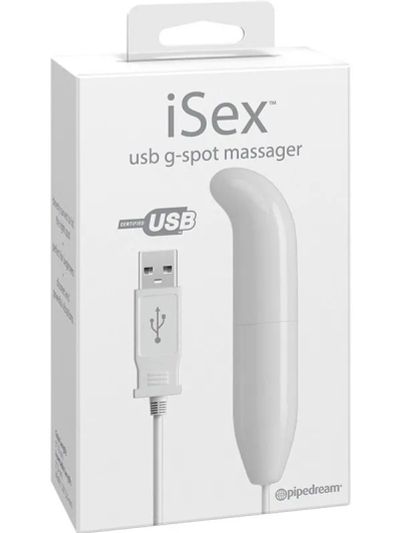 Лот: 22067607. Фото: 1. Вибромассажер G-точки iSex с USB-питанием... Игрушки