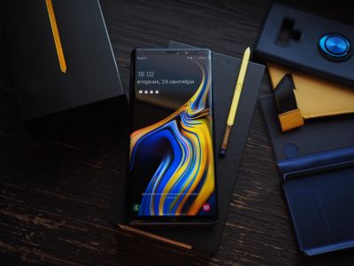Лот: 14628674. Фото: 1. Samsung Galaxy Note 9 (индиго... Смартфоны