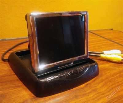 Лот: 2099393. Фото: 1. 3.5" складной LCD-дисплей для... Видеорегистраторы,  радар-детекторы, системы парковки