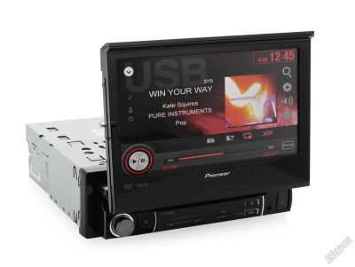 Лот: 4885067. Фото: 1. Pioneer AVH-3500DVD Мультимедийный... Автомагнитолы