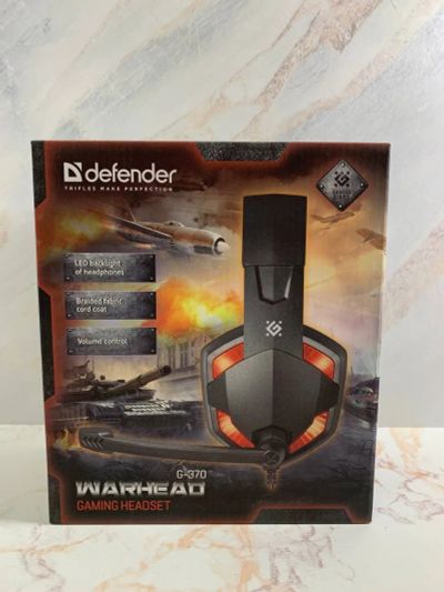 Лот: 21007012. Фото: 1. Игровые наушники Defender Warhead... Наушники, гарнитуры