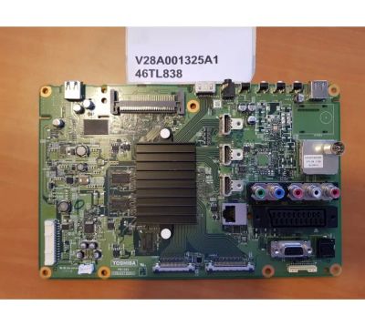Лот: 19525397. Фото: 1. Плата MAIN Toshiba PE1000 V28A001325A1. Запчасти для телевизоров, видеотехники, аудиотехники