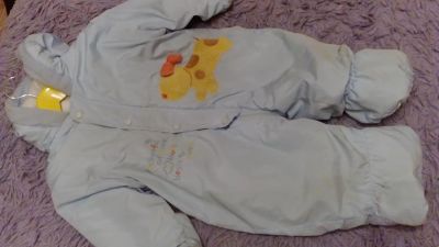 Лот: 8085688. Фото: 1. Демисезонный комбинезон, до 80см. Верхняя одежда