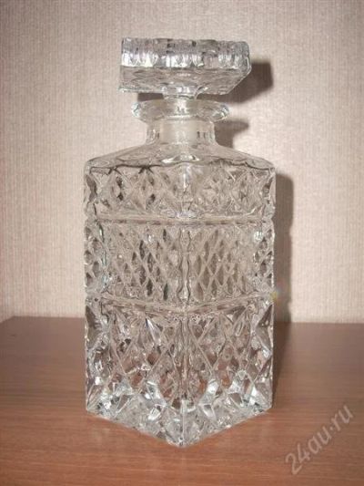 Лот: 1931675. Фото: 1. Хрустальный графин. Кружки, стаканы, бокалы
