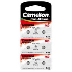 Лот: 4664377. Фото: 1. Батарейка Camelion AG0 1,5V. Батарейки, аккумуляторы, элементы питания