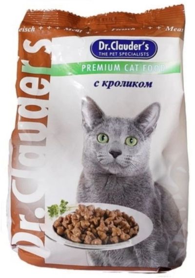 Лот: 6491486. Фото: 1. Сухой корм Dr.Clauder's для кошек... Корма