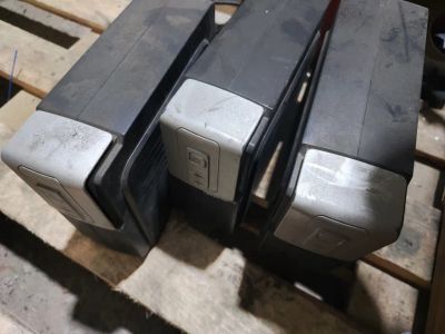 Лот: 24006679. Фото: 1. Бесперебойники 3 шт, б/у. ИБП, аккумуляторы для ИБП