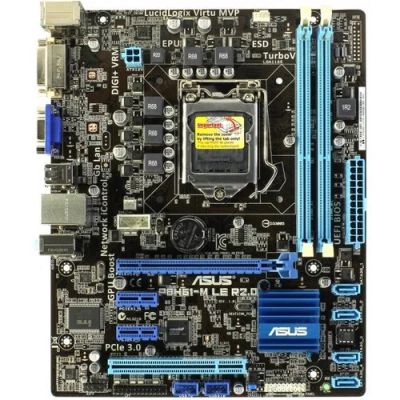 Лот: 14171295. Фото: 1. Приличная плата под LGA 1155... Материнские платы