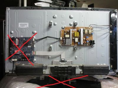 Лот: 14593598. Фото: 1. Телевизор samsung LE40C530F1W... Запчасти для телевизоров, видеотехники, аудиотехники