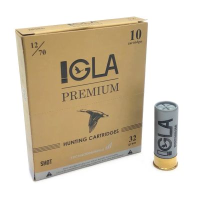 Лот: 24769736. Фото: 1. Патрон 12x70 (IGLA) "IGLA-PREMIUM... Патроны