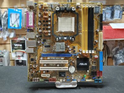Лот: 25744511. Фото: 1. Мат. плата ASUS M2A-VM HDMI/AM2... Материнские платы