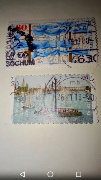 Лот: 19902899. Фото: 1. DDR марки Флот. Корабли. Марки