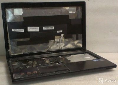 Лот: 10209268. Фото: 1. Корпус для ноутбука Lenovo g580... Корпуса, блоки питания