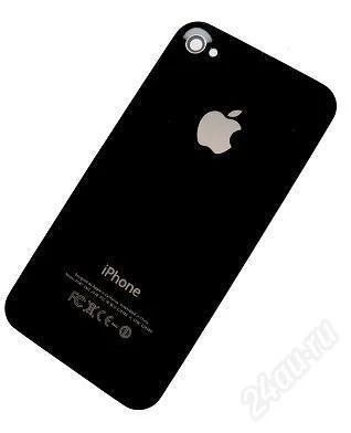 Лот: 2674063. Фото: 1. Задняя крышка iPhone 4S (Черная... Корпуса, клавиатуры, кнопки