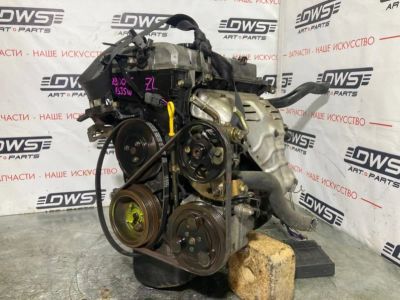 Лот: 17776713. Фото: 1. Двигатель Mazda Familia BJ5W ZL-DE... Двигатель и элементы двигателя