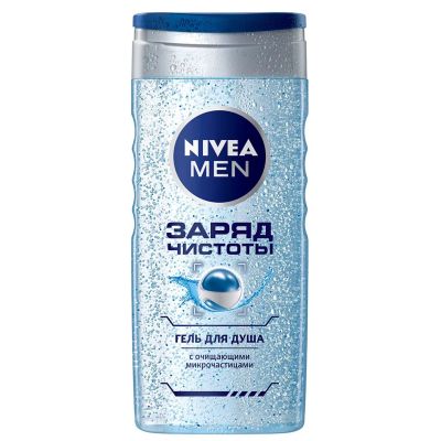 Лот: 24345506. Фото: 1. Гель для душа Nivea, Men Заряд... Уход за телом
