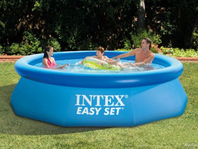 Лот: 5541574. Фото: 1. Надувной бассейн INTEX EasySet... Бассейны, аксессуары и комплектующие