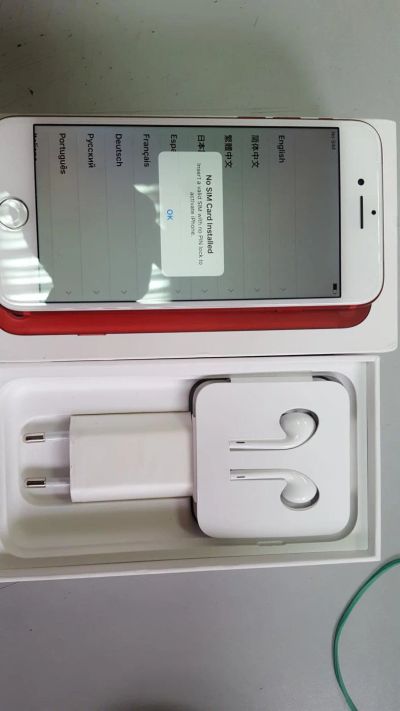Лот: 10331872. Фото: 1. Apple iPhone 7 RED Special Edition... Смартфоны