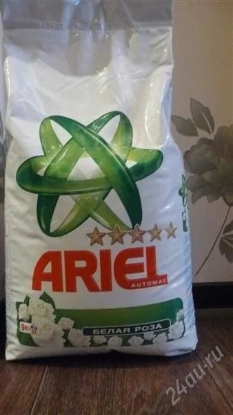 Лот: 1526339. Фото: 1. Стиральный порошок Ariel для белого... Бытовая химия