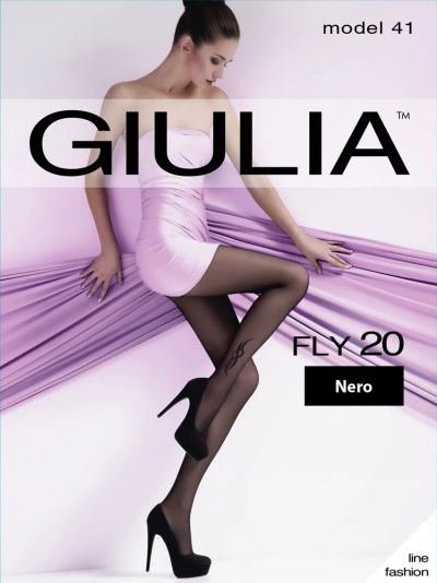 Лот: 8817779. Фото: 1. колготки giulia fly 41 nero 3. Колготки, чулки