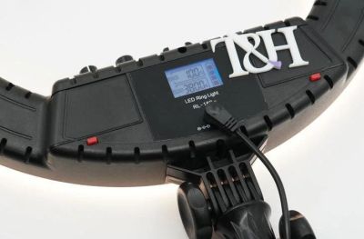 Лот: 14759719. Фото: 1. Кольцевая светодиодная лампа RL-18B... Штативы, держатели