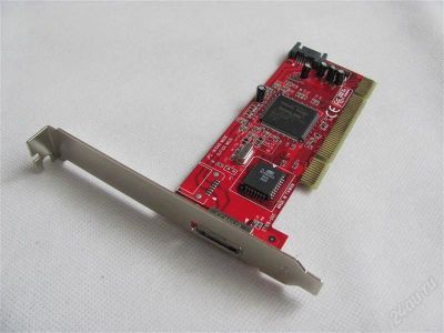 Лот: 1108305. Фото: 1. SATA контроллер PCI. Платы расширения, контроллеры, доп. порты